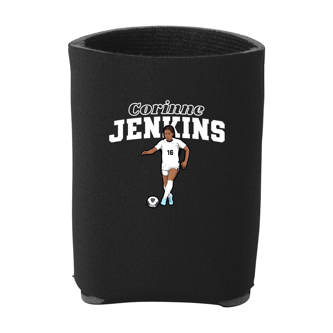 Can Holder — Name Arch in Black