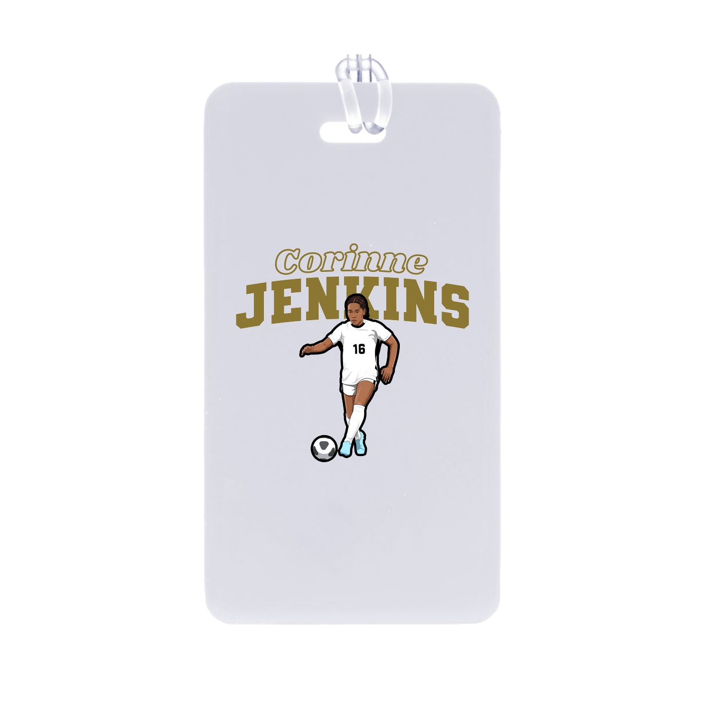 Bag Tag — Name Arch in Classic