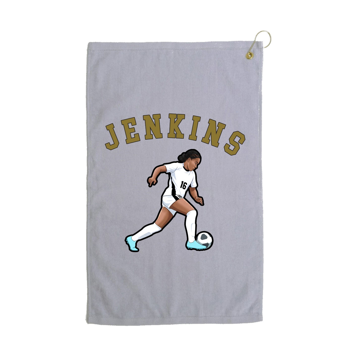 Golf Towel — Shirsey Arch in Grey
