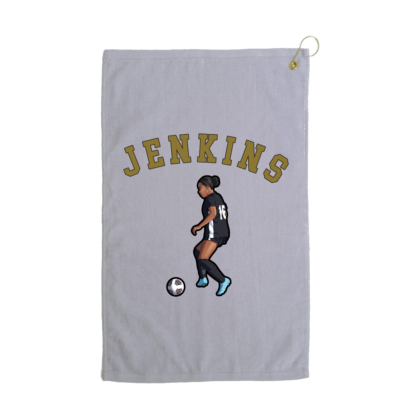 Golf Towel — Shirsey Arch in Grey