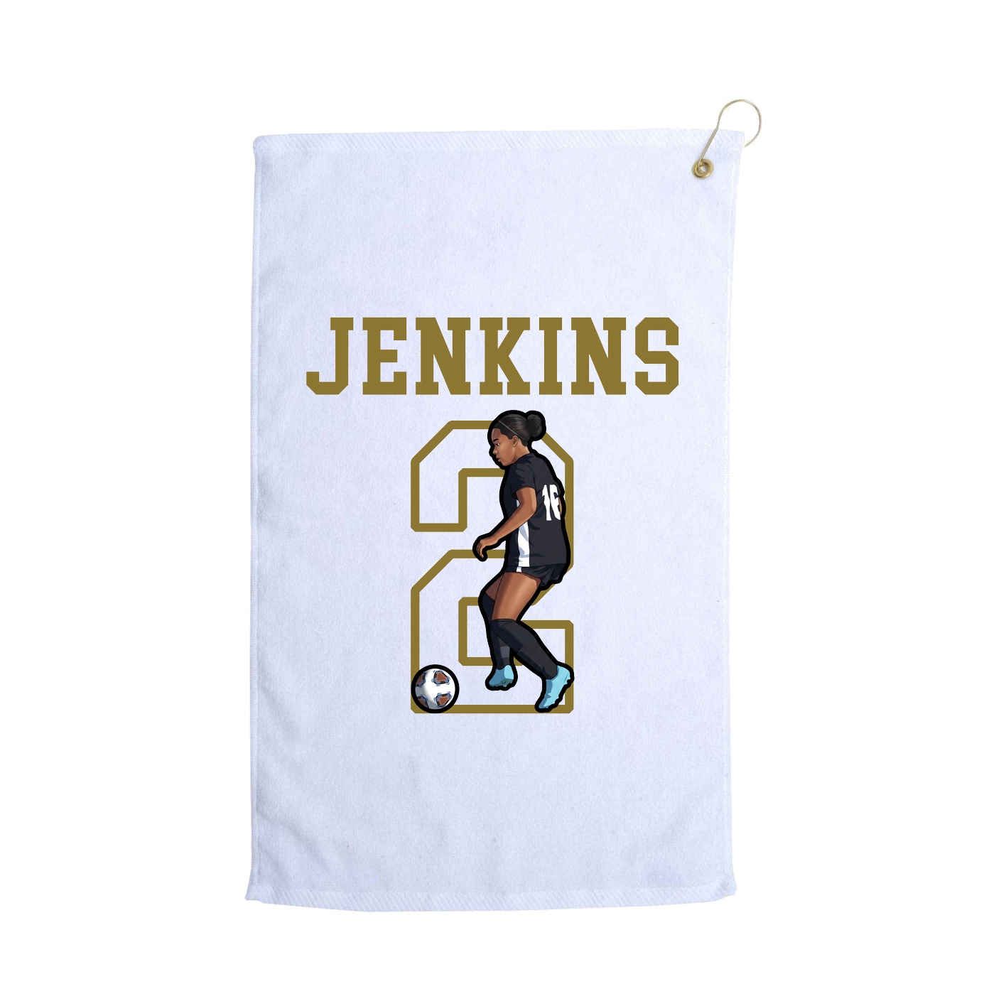 Golf Towel — Shirsey in White