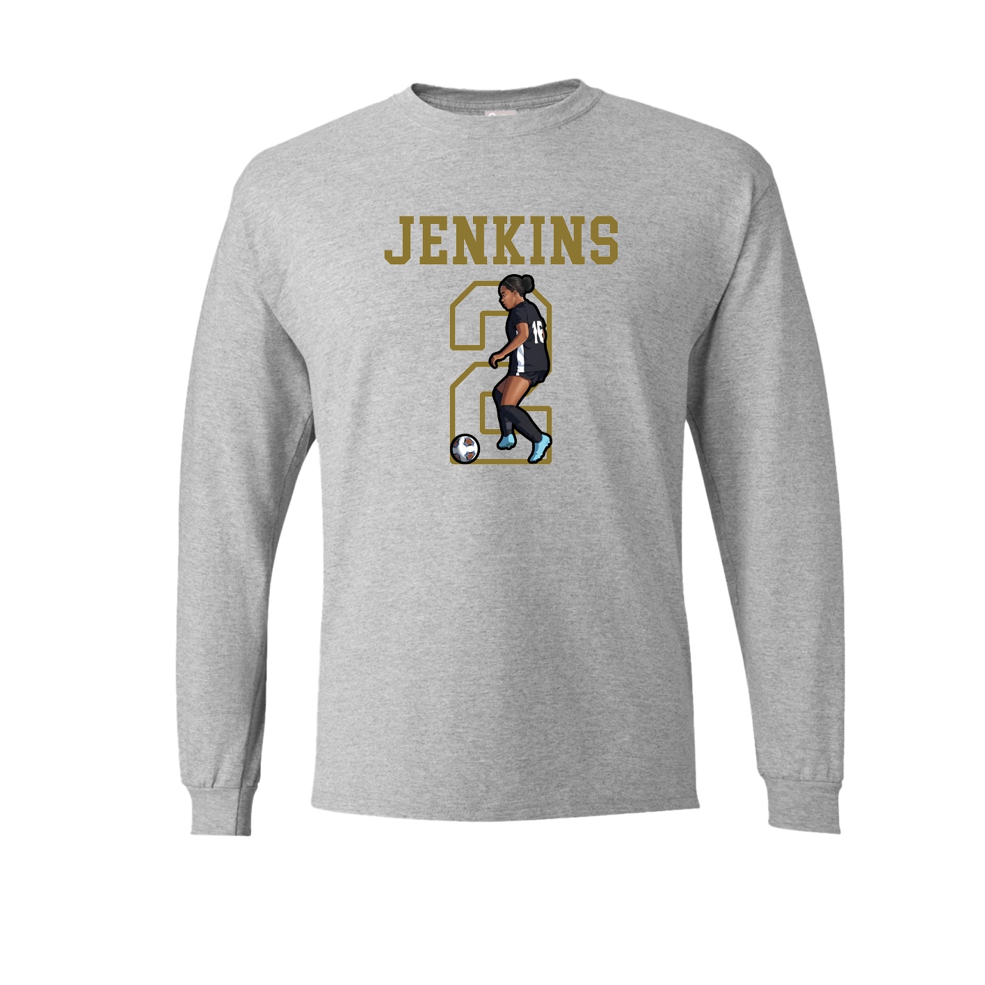 Long Sleeve Tee — Shirsey in Grey