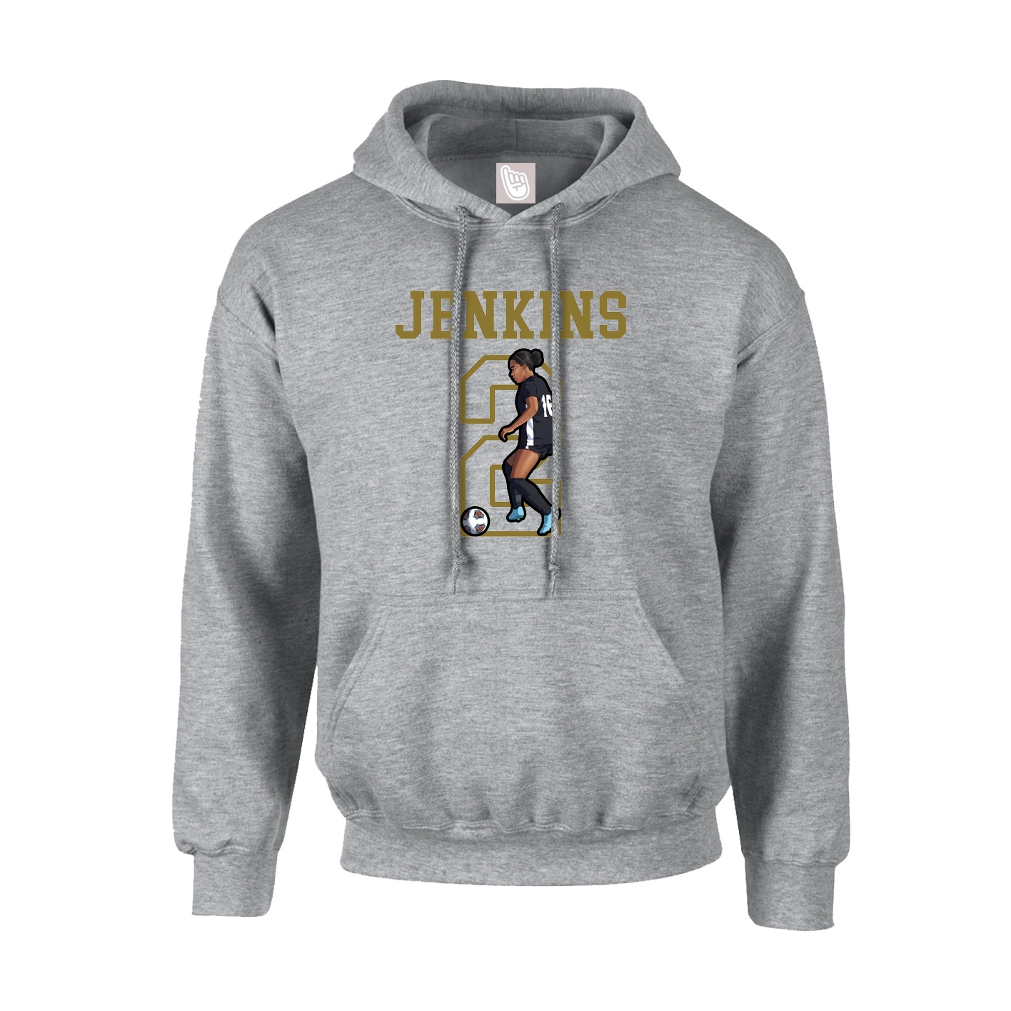 Youth Hoodie — Shirsey in Grey
