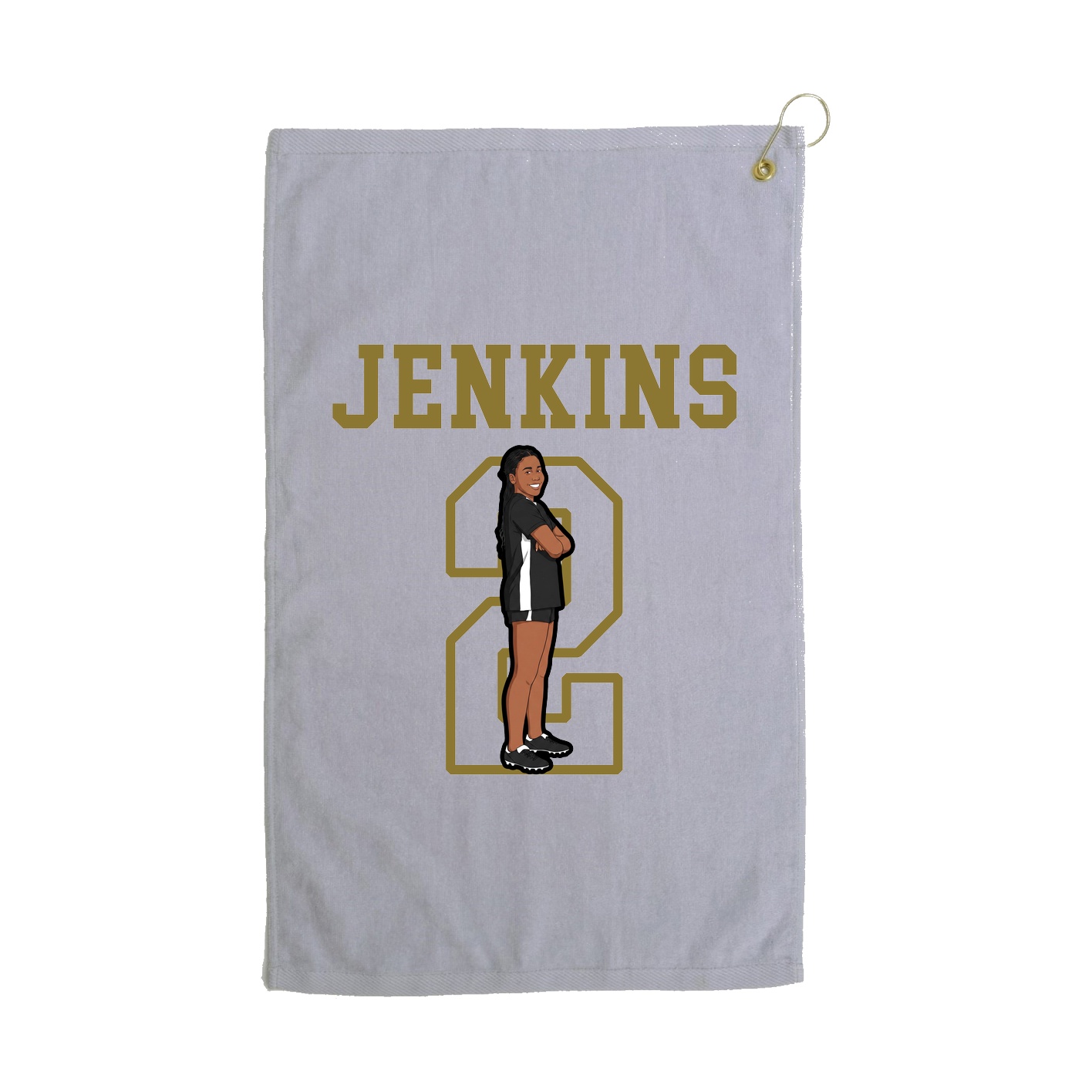 Golf Towel — Shirsey in Grey