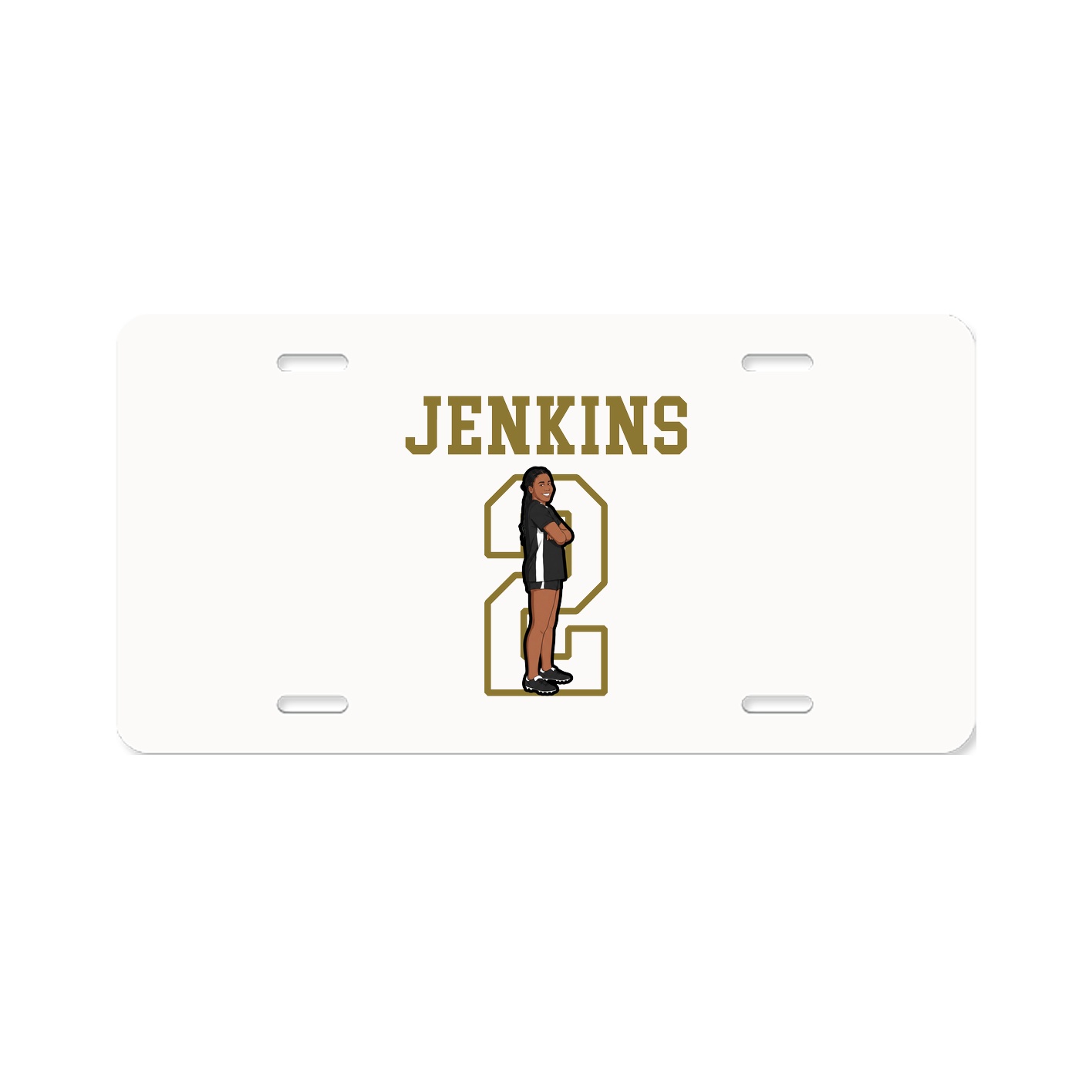 License Plate — Shirsey in Classic