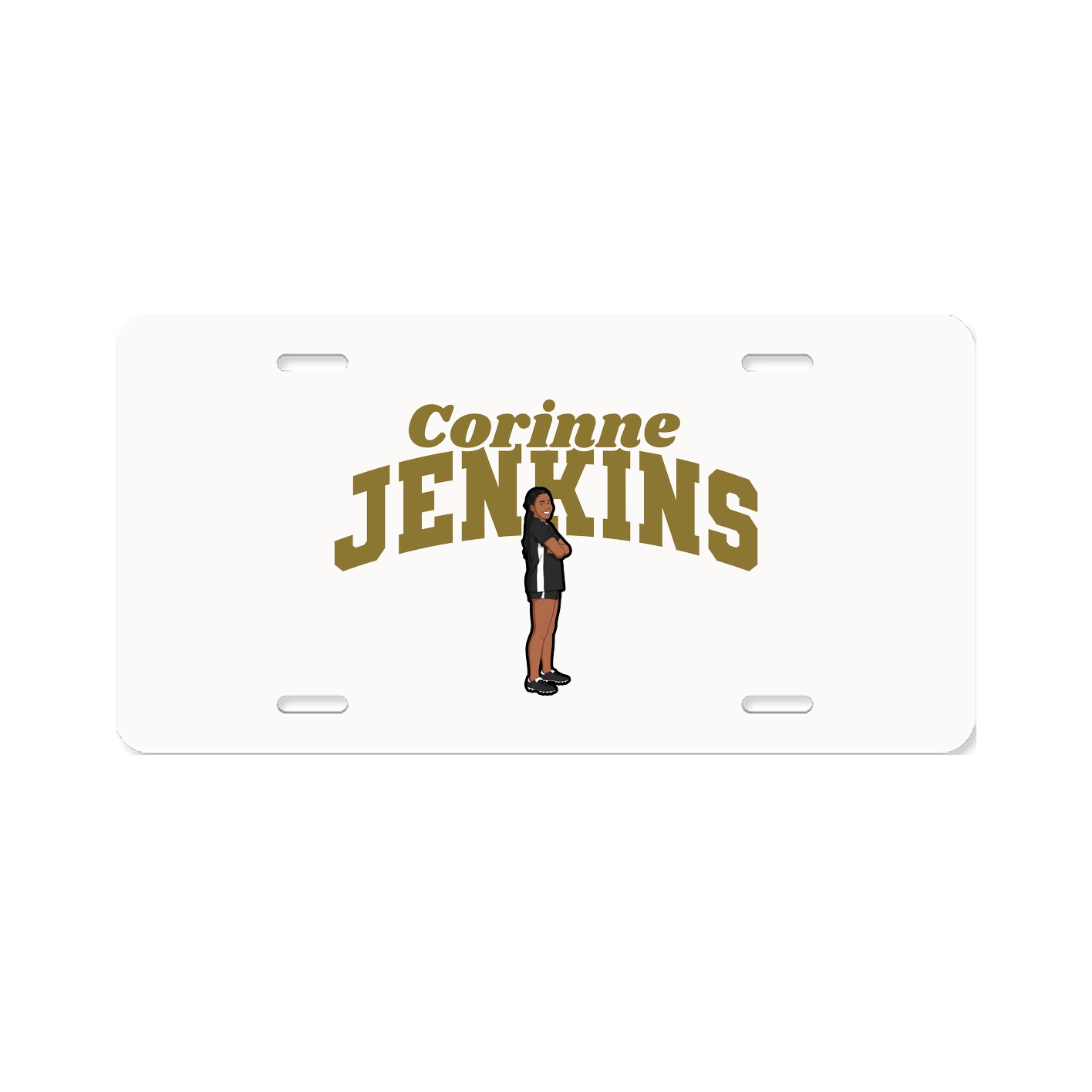 License Plate — Signature Arch in Classic