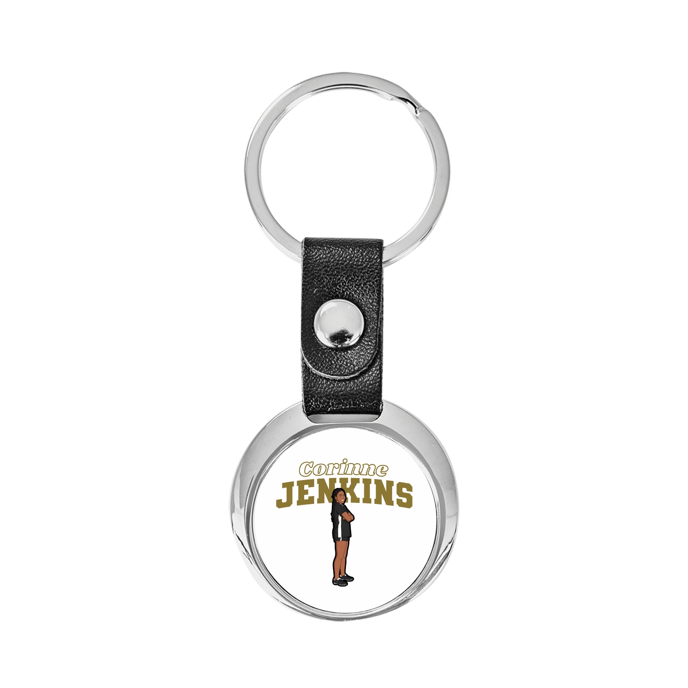 Key Chain — Name Arch in Classic