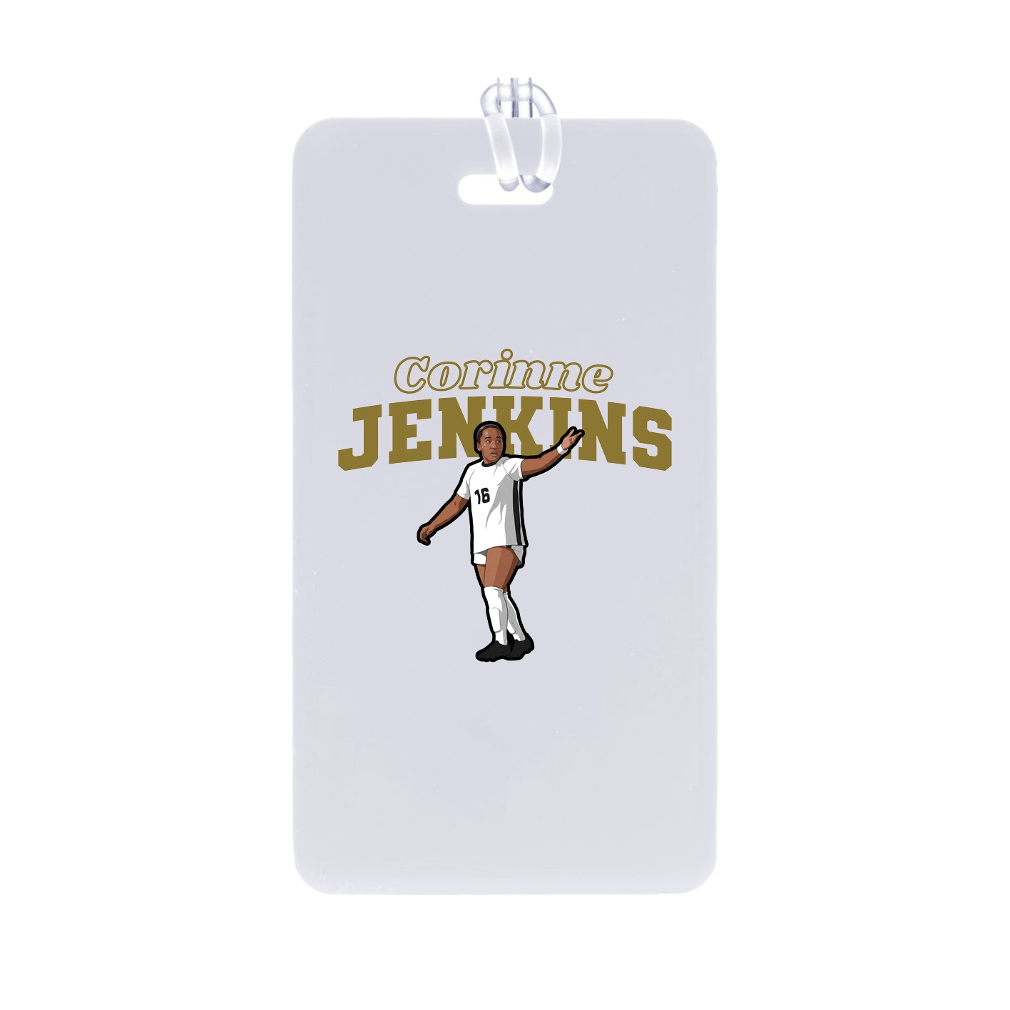 Bag Tag — Name Arch in Classic