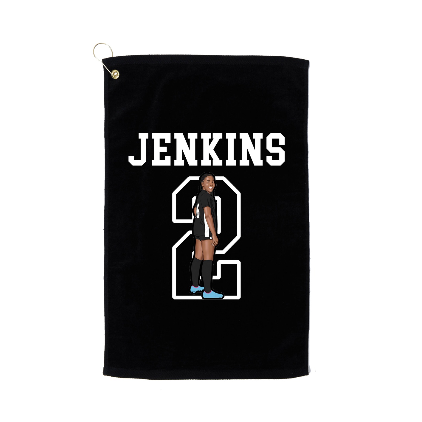Golf Towel — Shirsey in Black