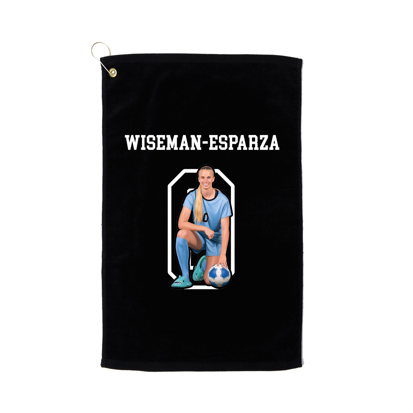 Golf Towel — Shirsey in Black