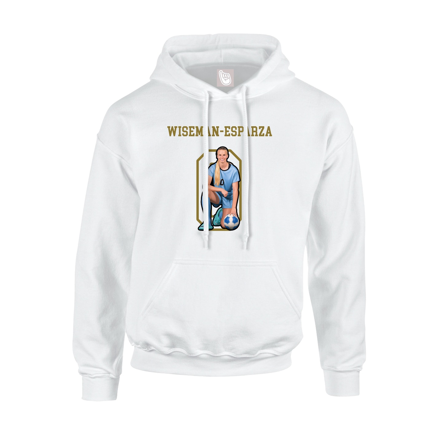 Youth Hoodie — Shirsey in White