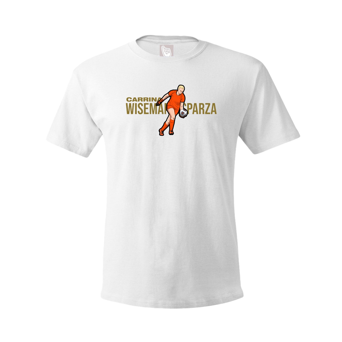 Youth Tee — Player Name in White