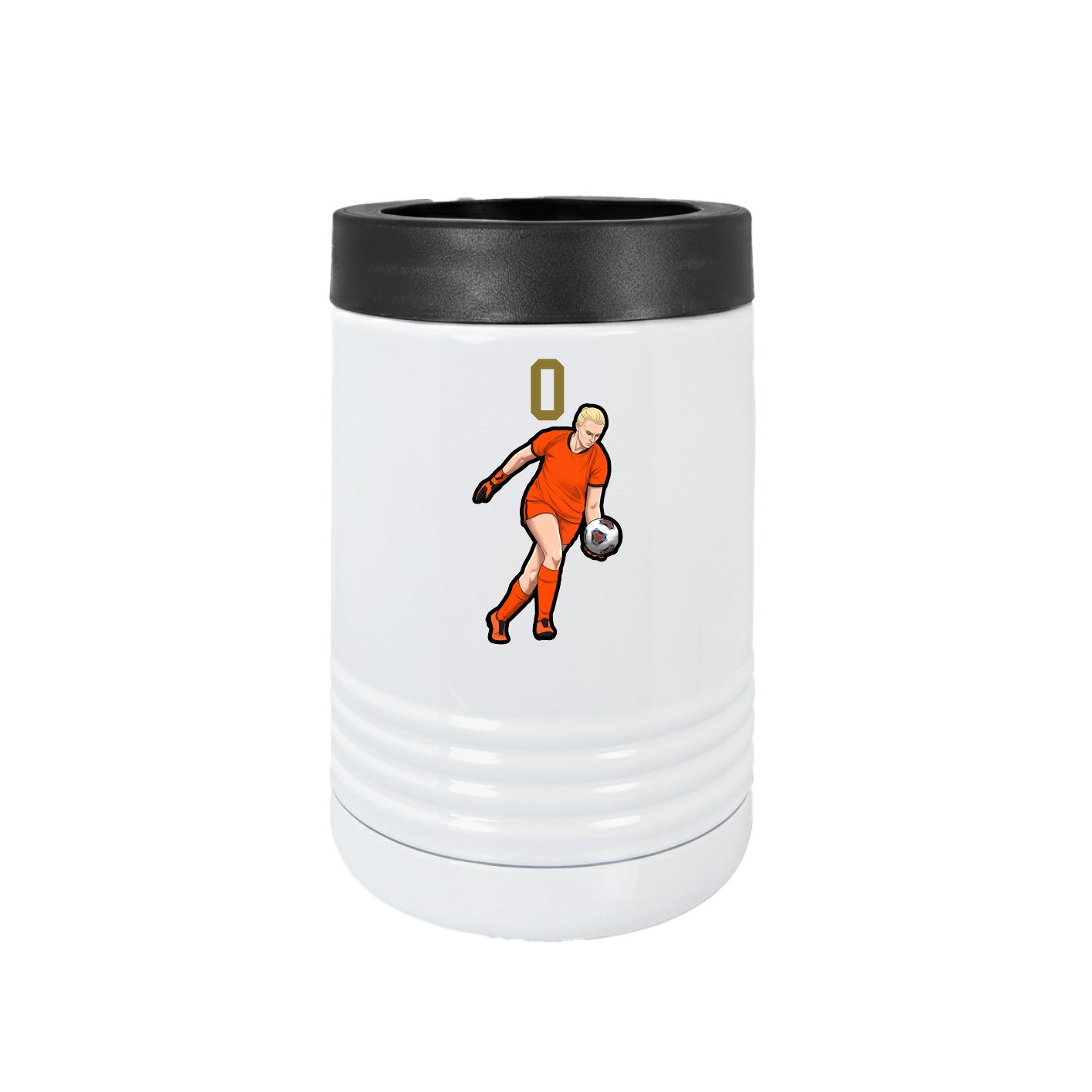 Beverage Holder — Number Top in White