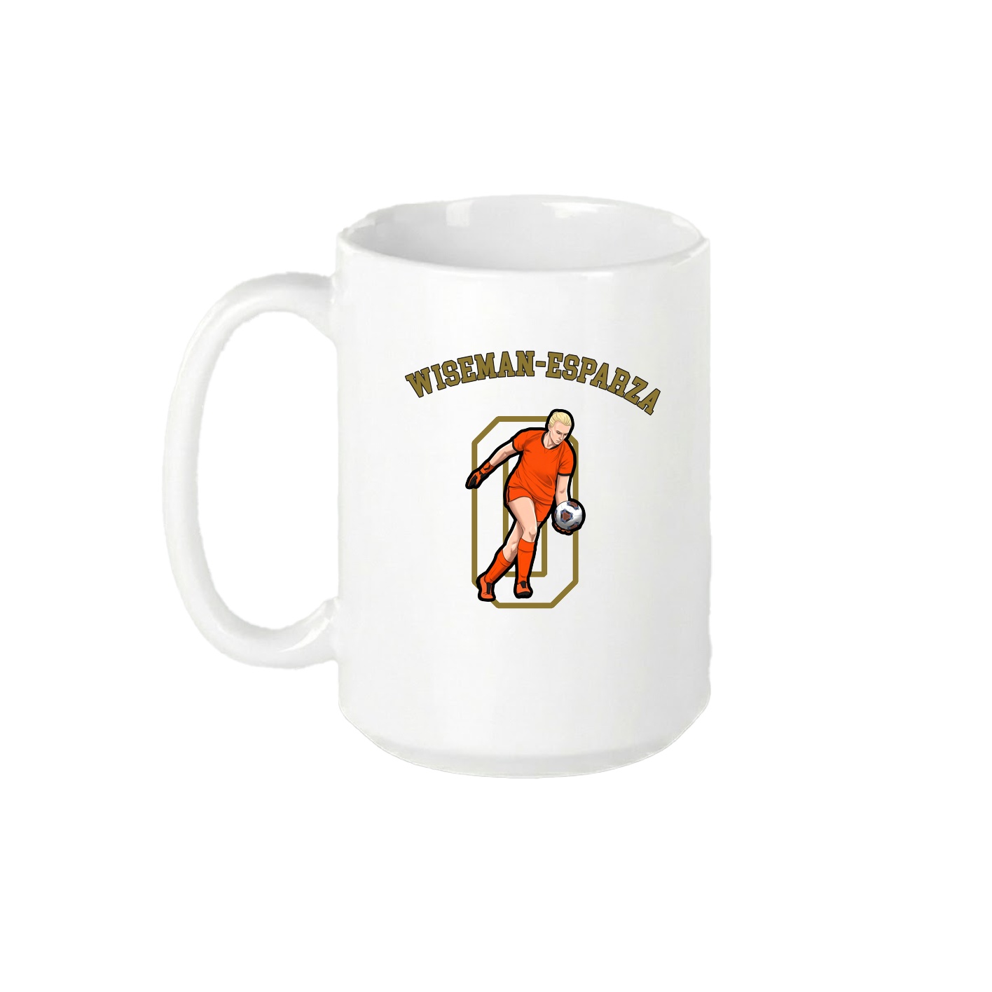 15oz Coffee Mug — Shirsey Arch in White