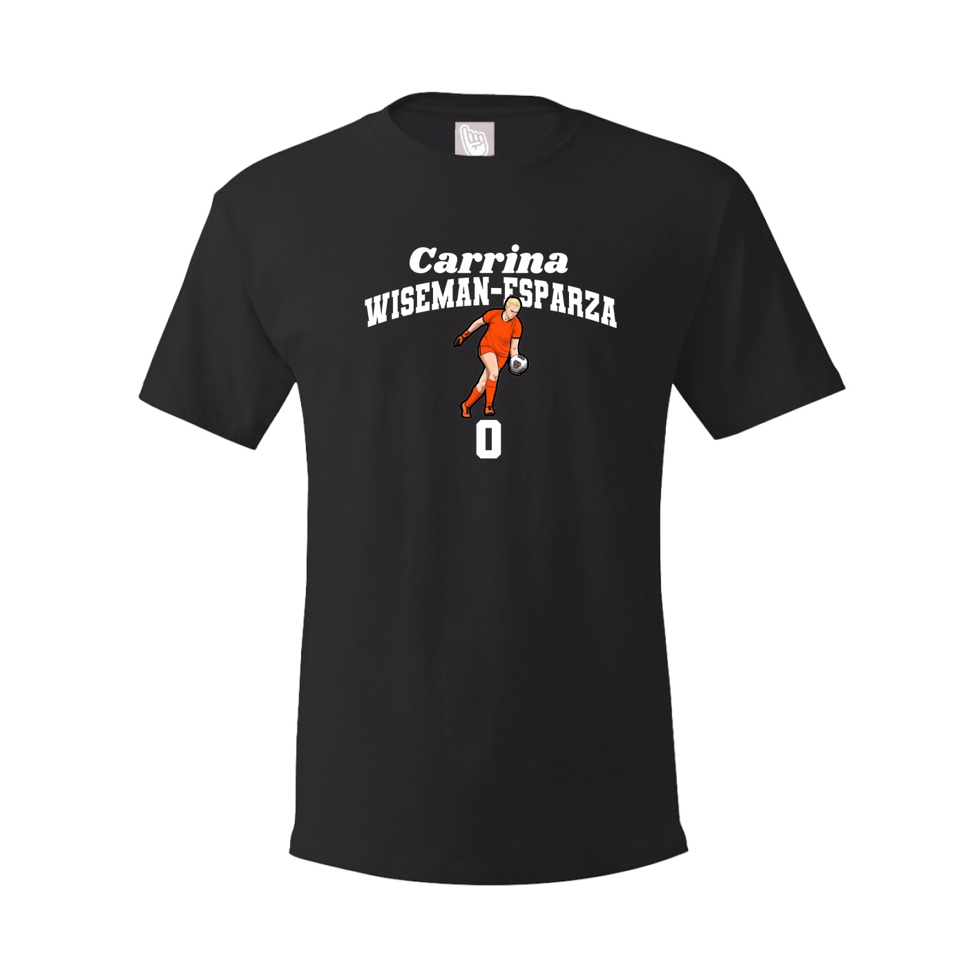 Youth Tee — Signature Arch in Black