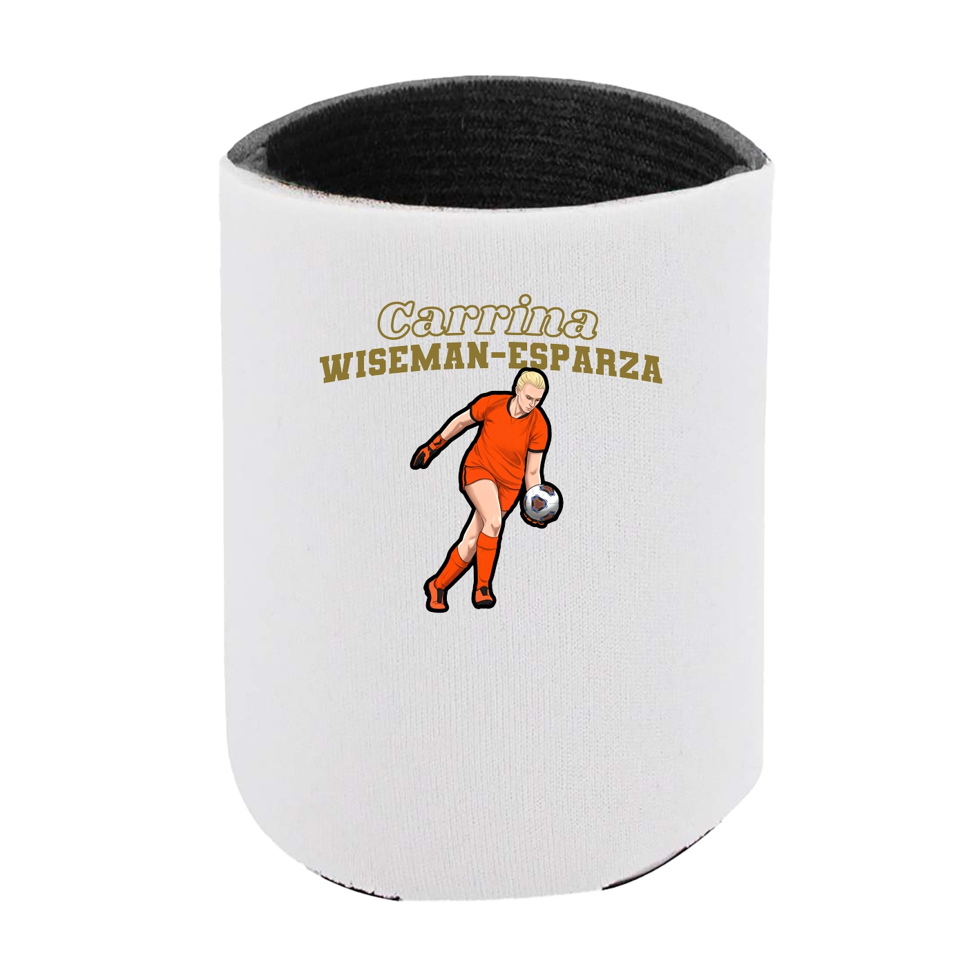 Can Holder — Name Arch in White