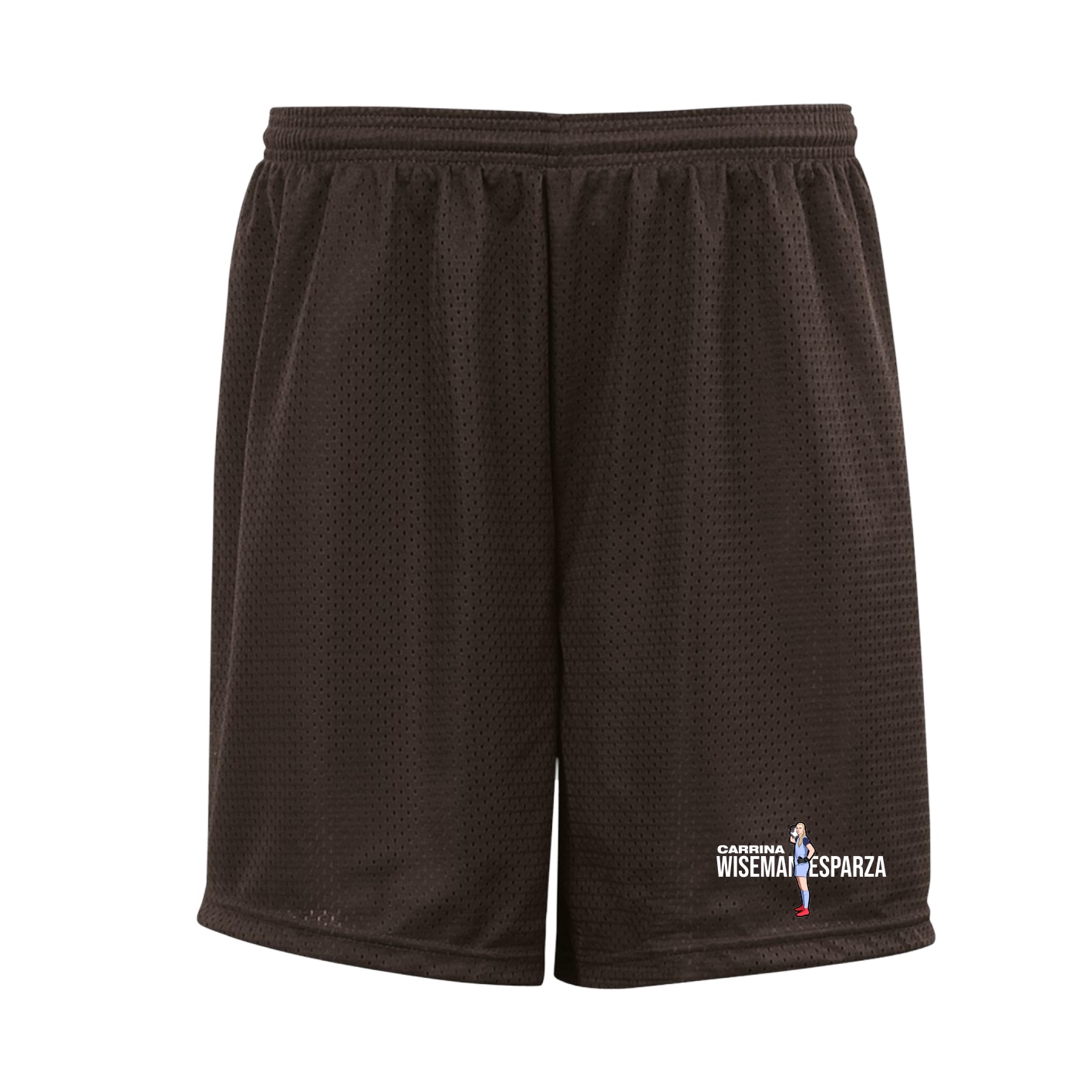 Shorts — Player Name in Brown