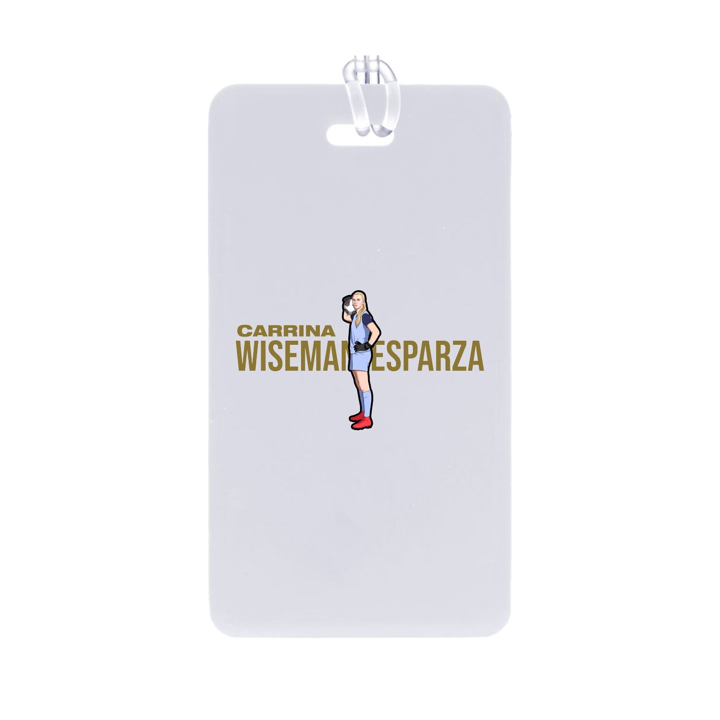 Bag Tag — Player Name in Classic