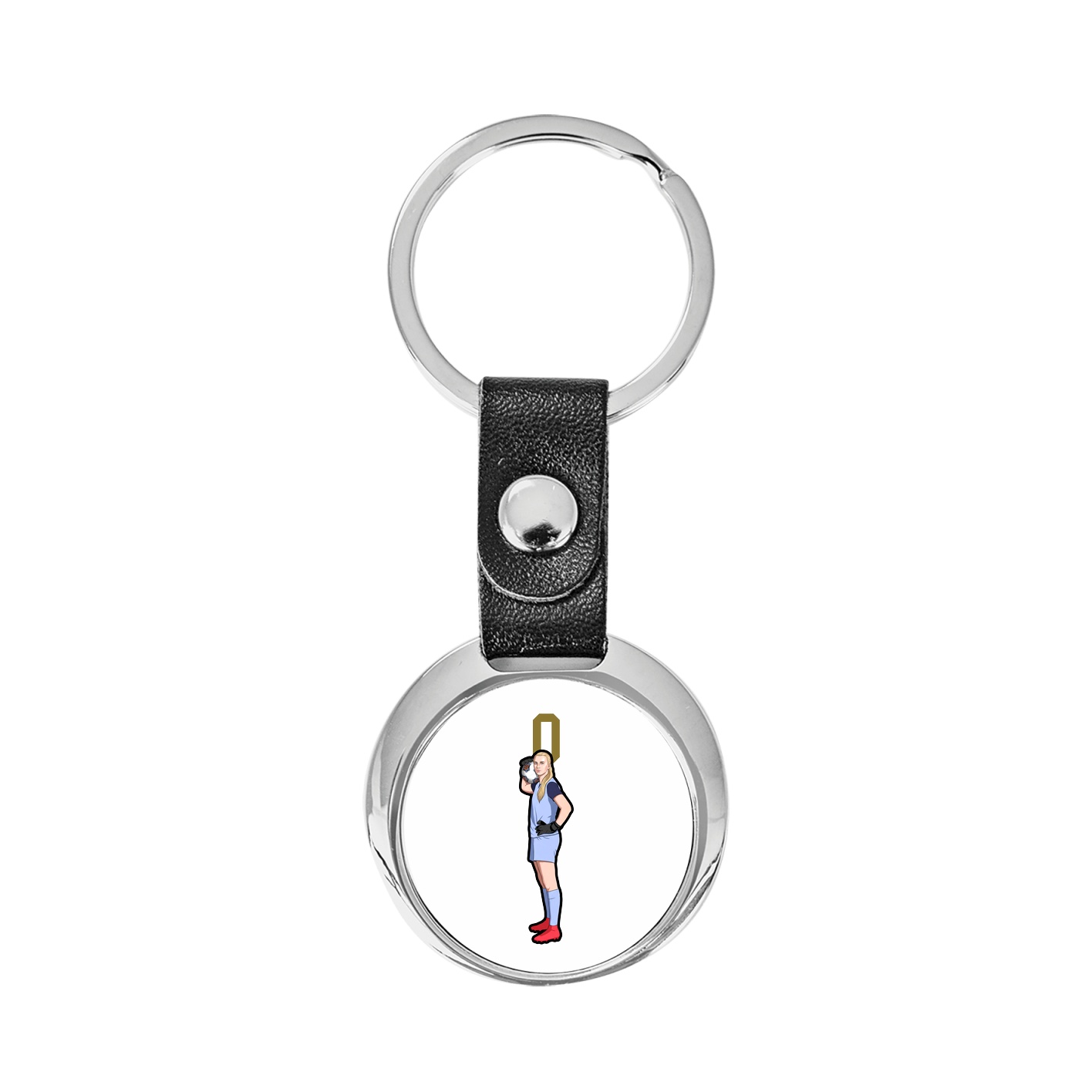 Key Chain — Number Top in Classic