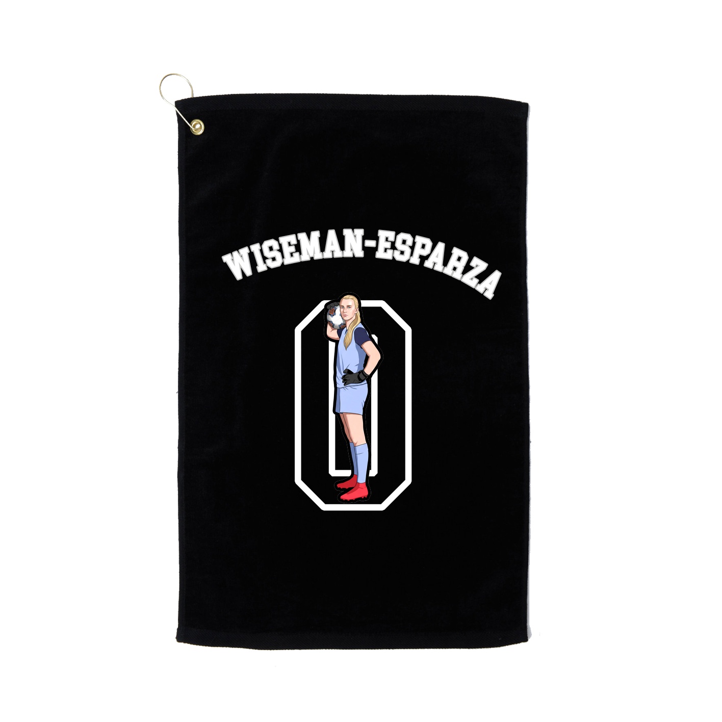 Golf Towel — Shirsey Arch in Black