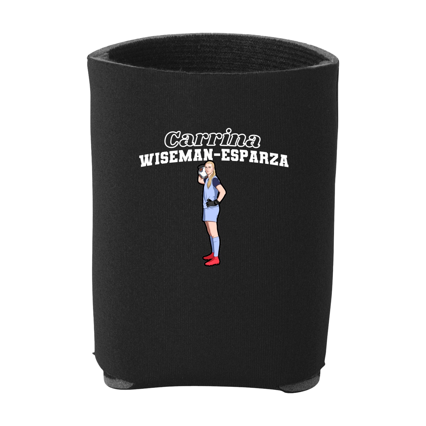 Can Holder — Name Arch in Black