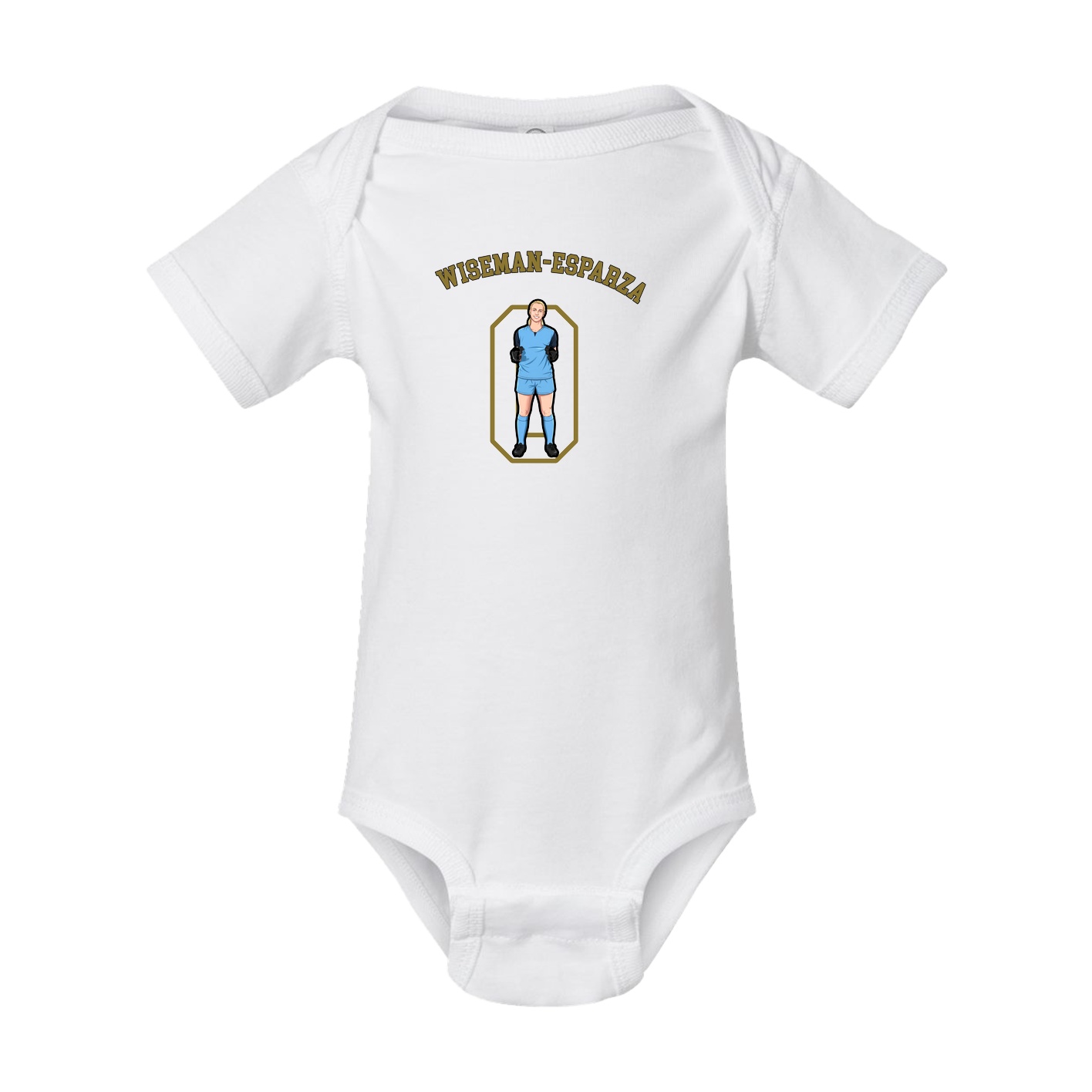 Baby Onesie — Shirsey Arch in White