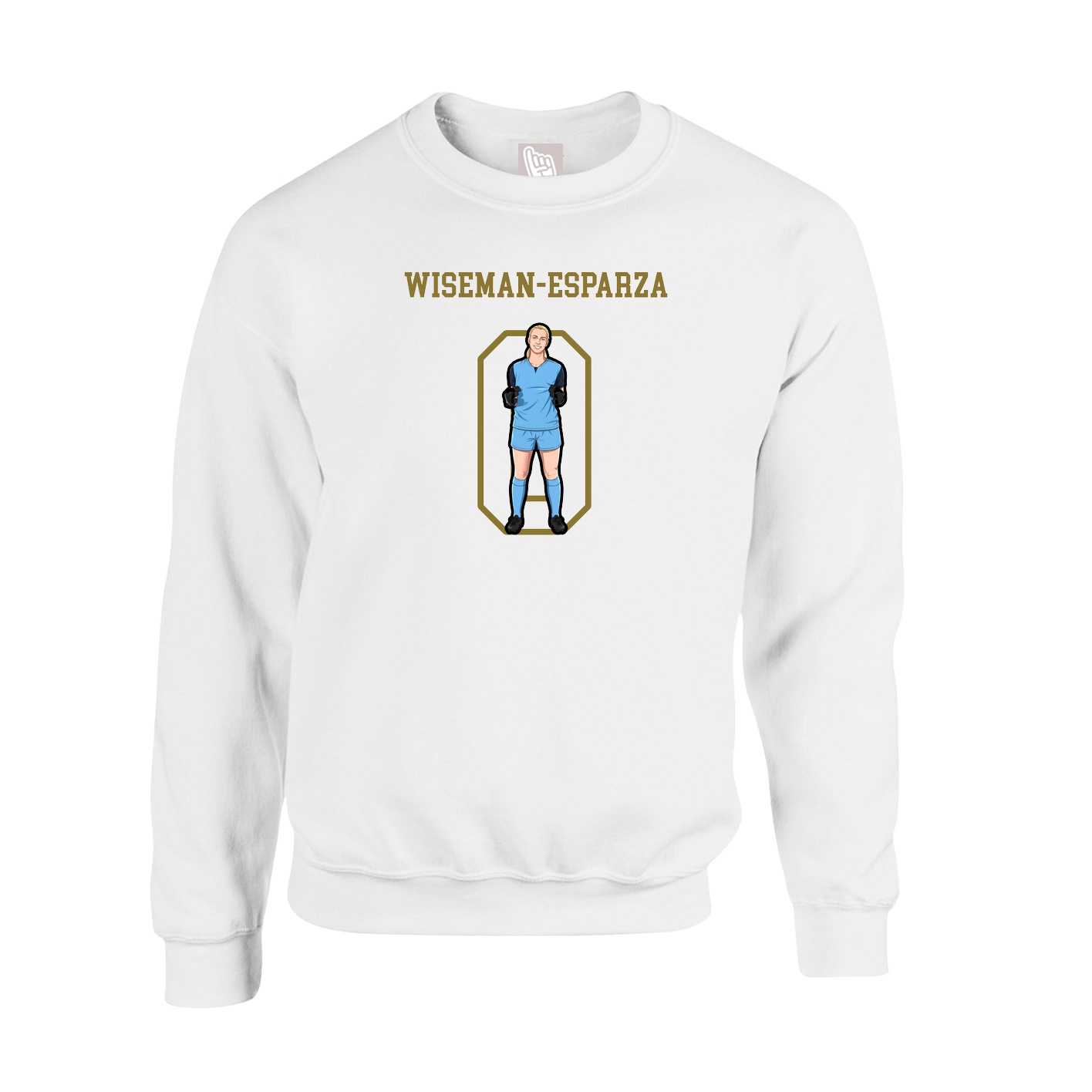 Fleece Crew — Shirsey in White