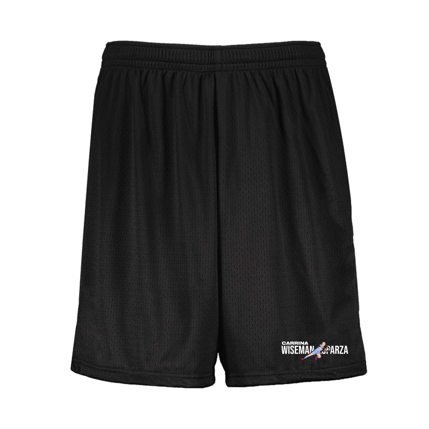 Shorts — Player Name in Black