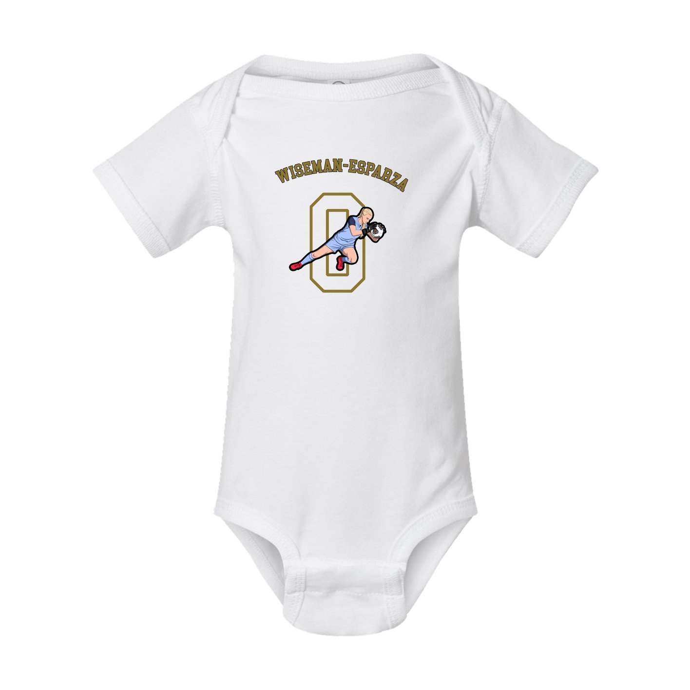 Baby Onesie — Shirsey Arch in White