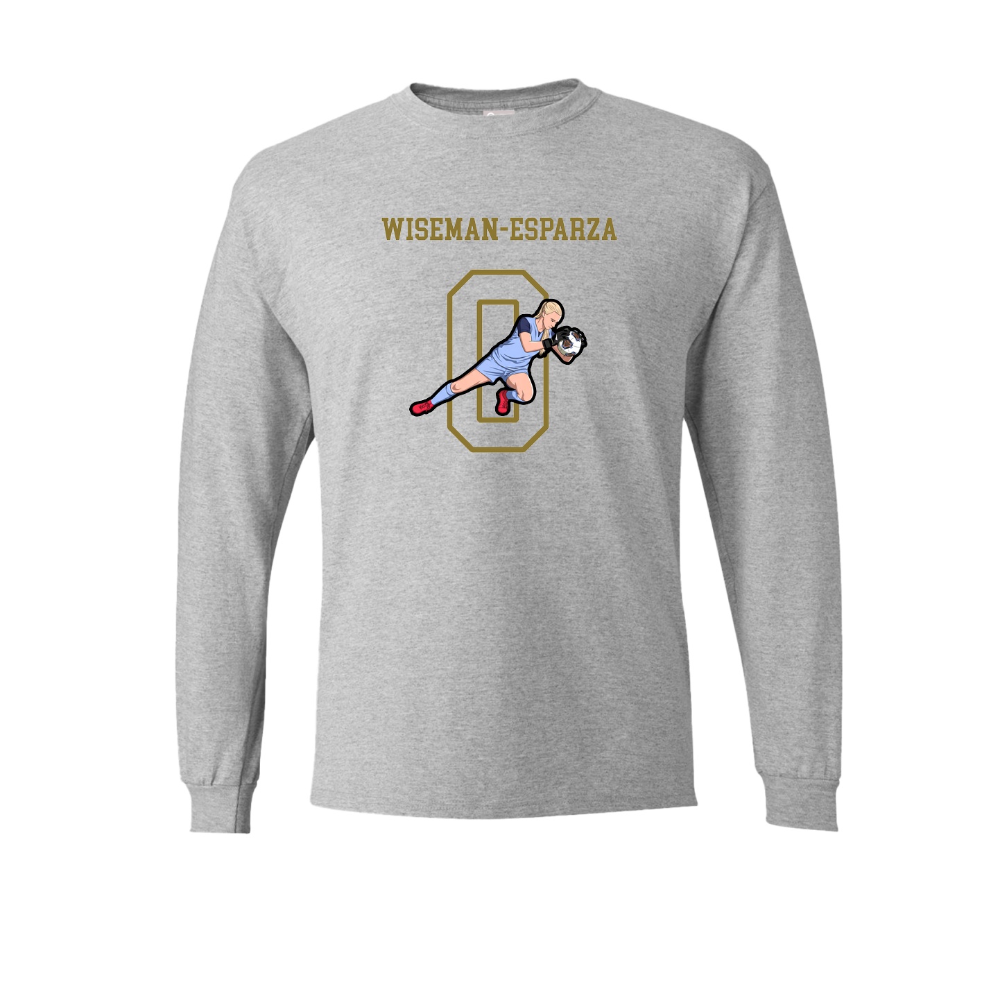 Long Sleeve Tee — Shirsey in Grey