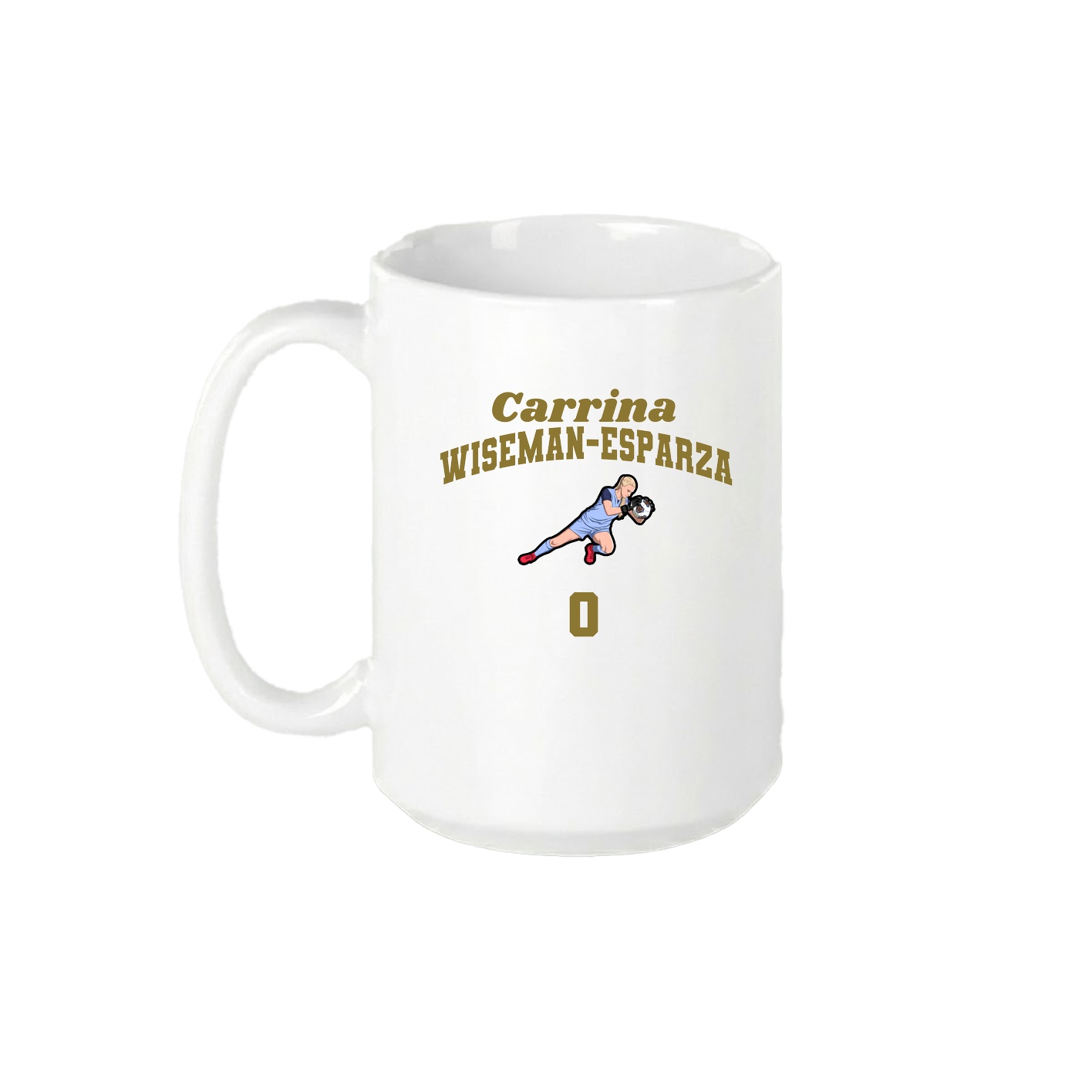 15oz Coffee Mug — Signature Arch in White