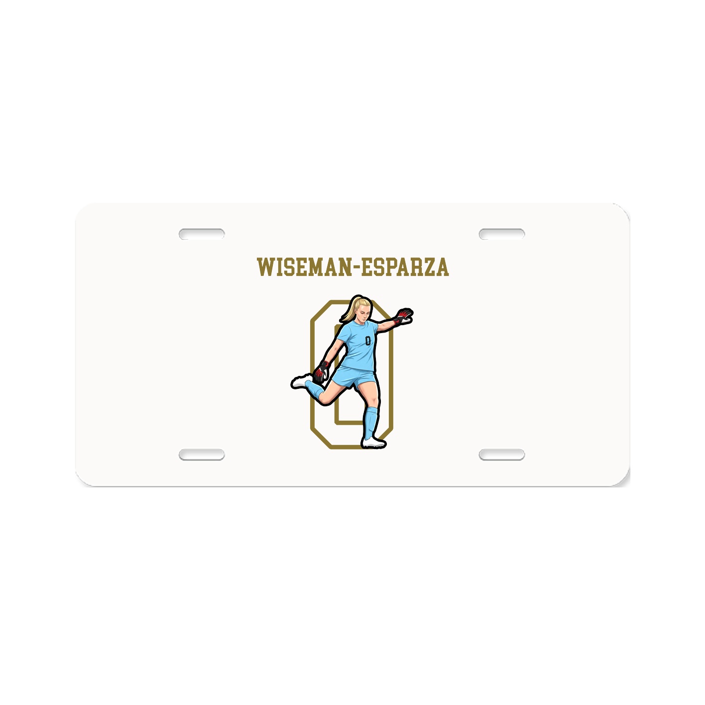 License Plate — Shirsey in Classic