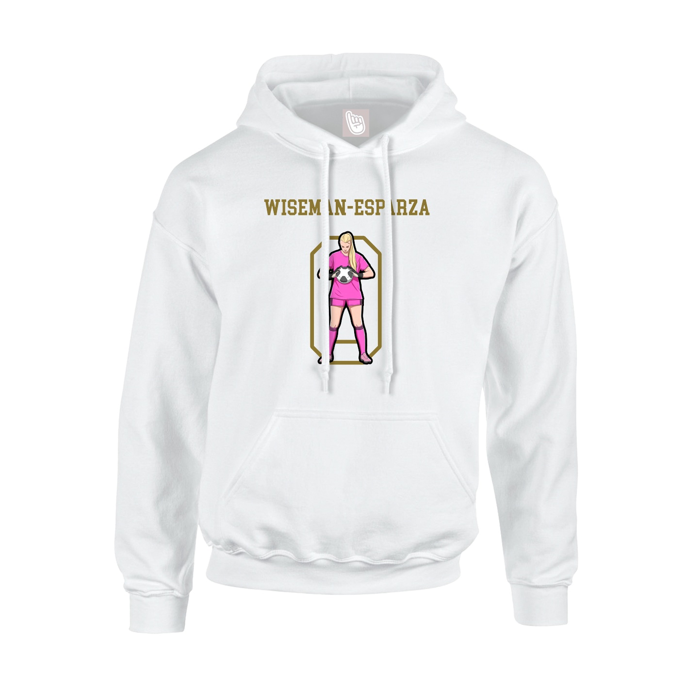 Hoodie — Shirsey in White