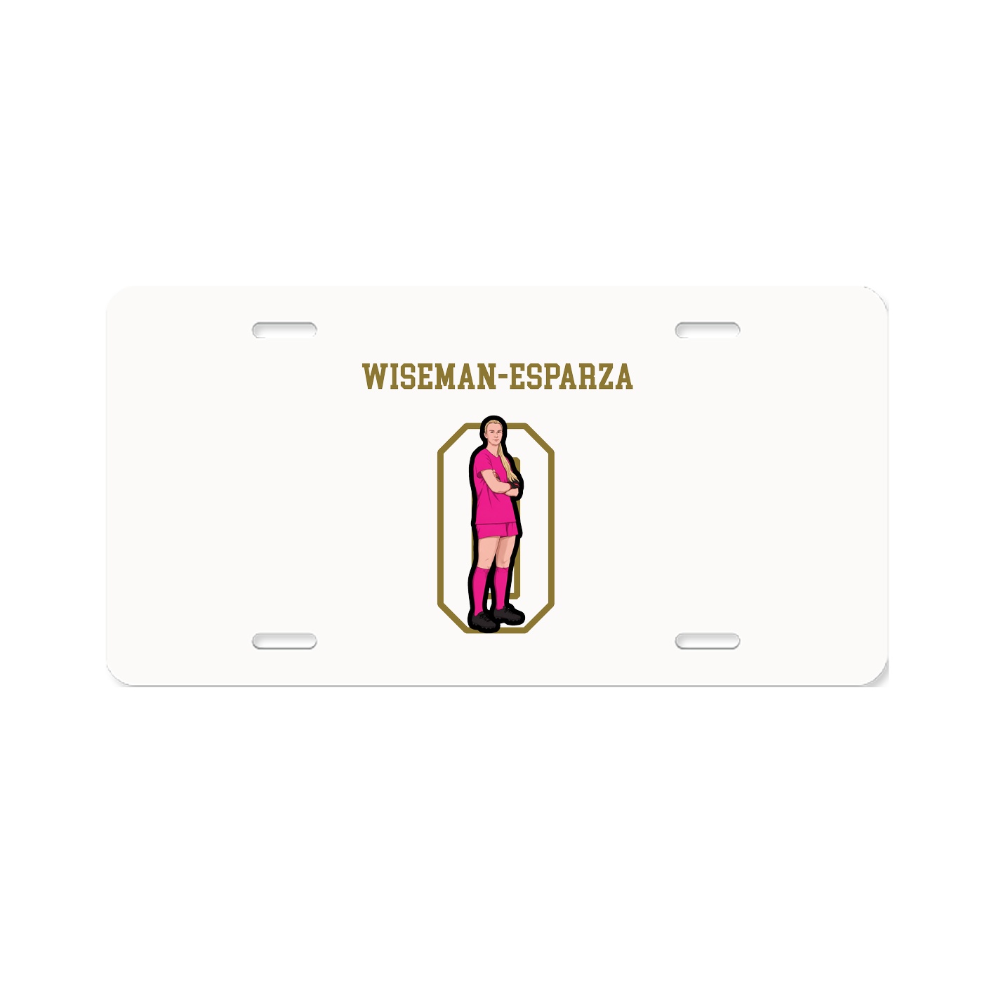 License Plate — Shirsey in Classic