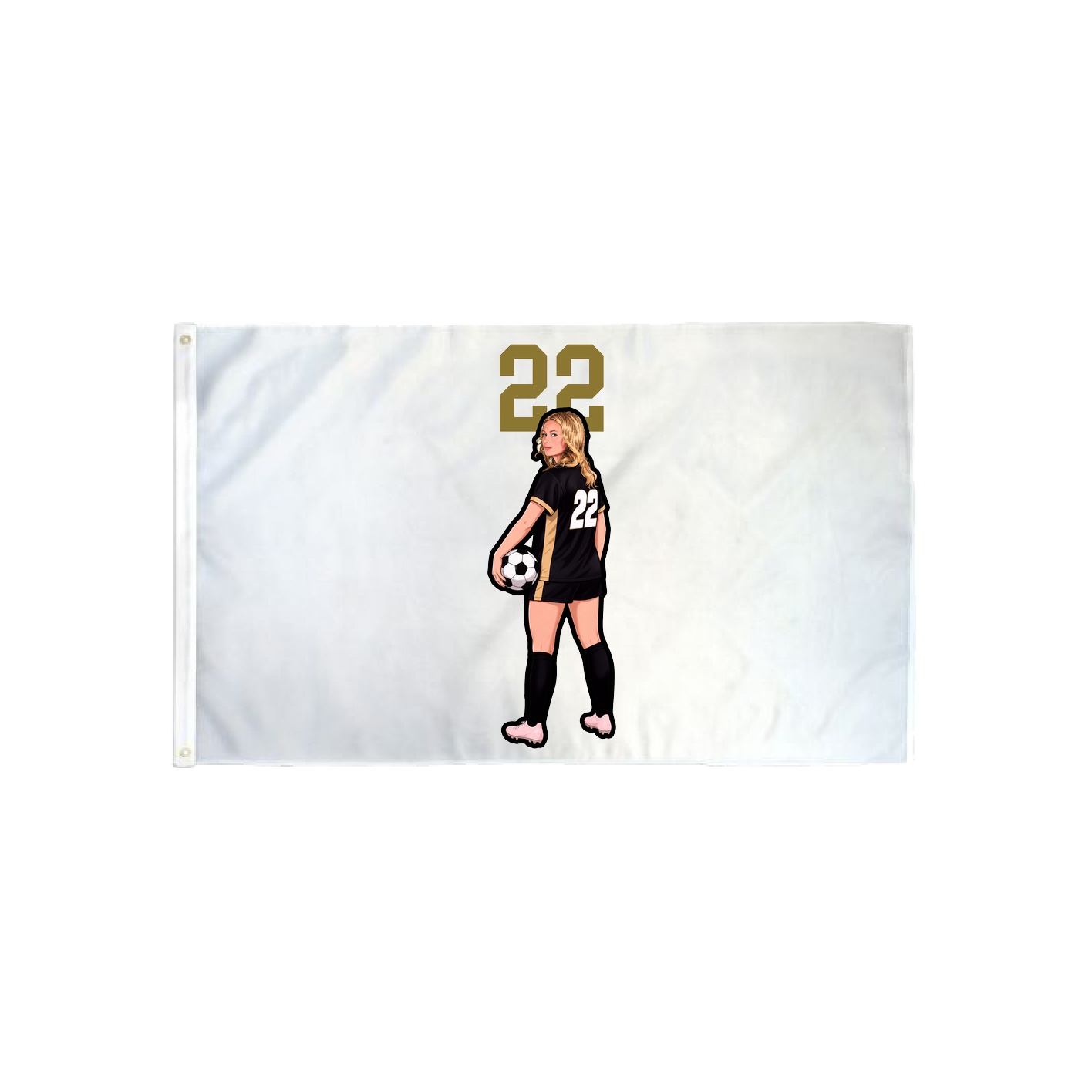3x5 Flag — Number Top in Classic