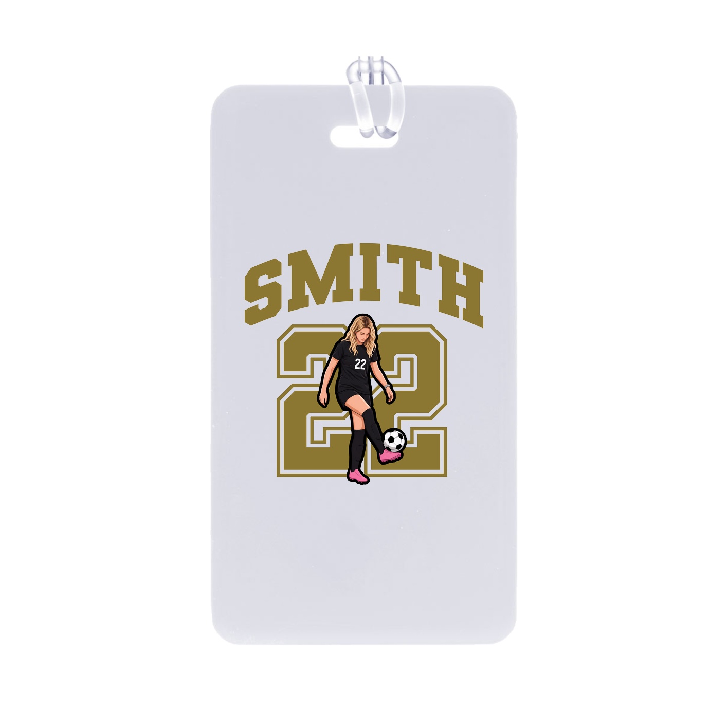 Bag Tag — Number in Classic