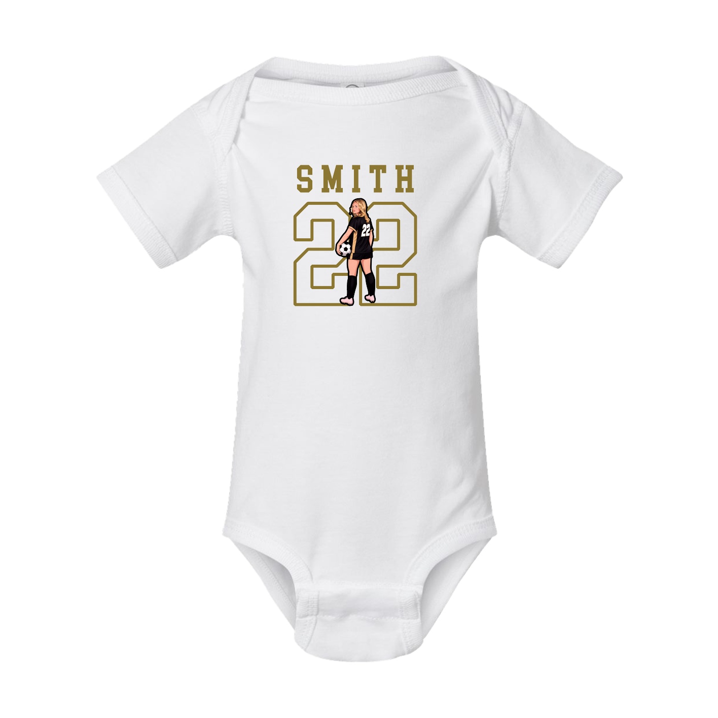 Baby Onesie — Shirsey in White