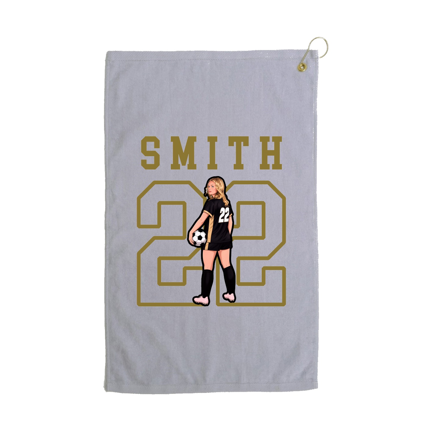 Golf Towel — Shirsey in Grey