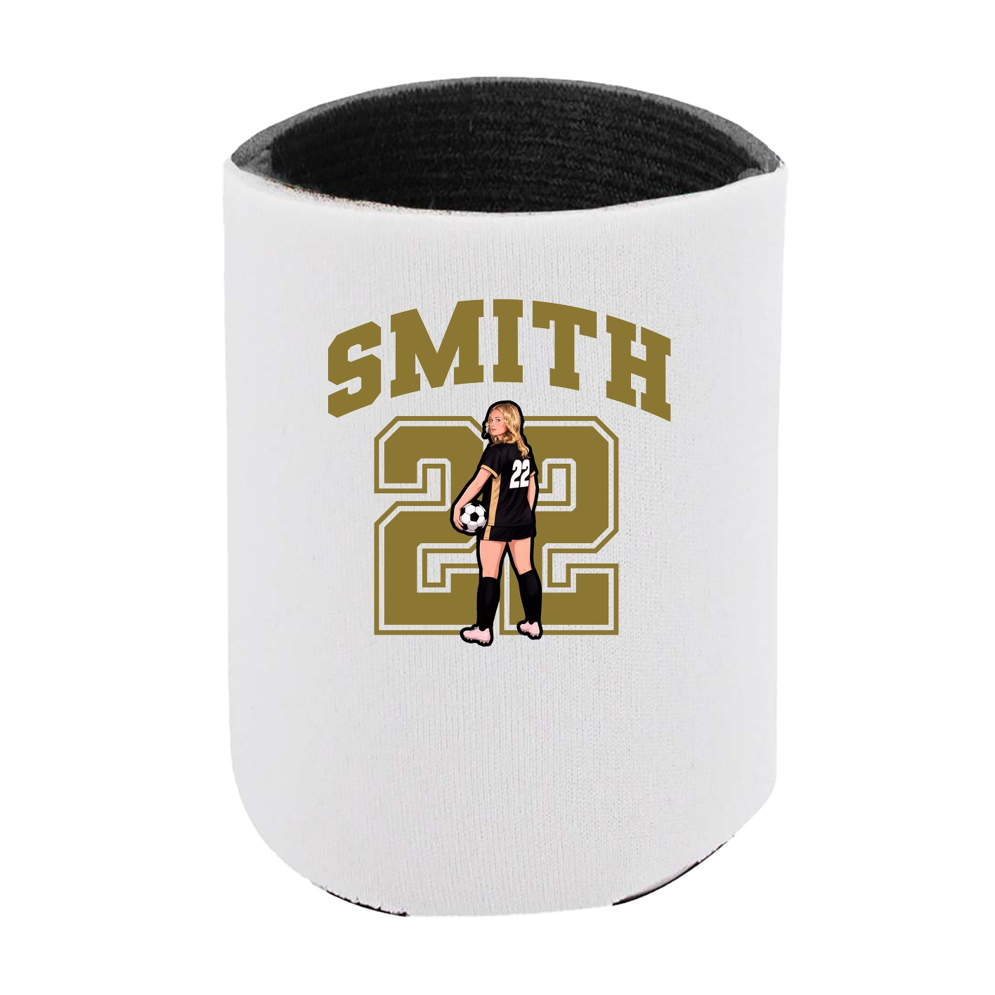 Can Holder — Number in White