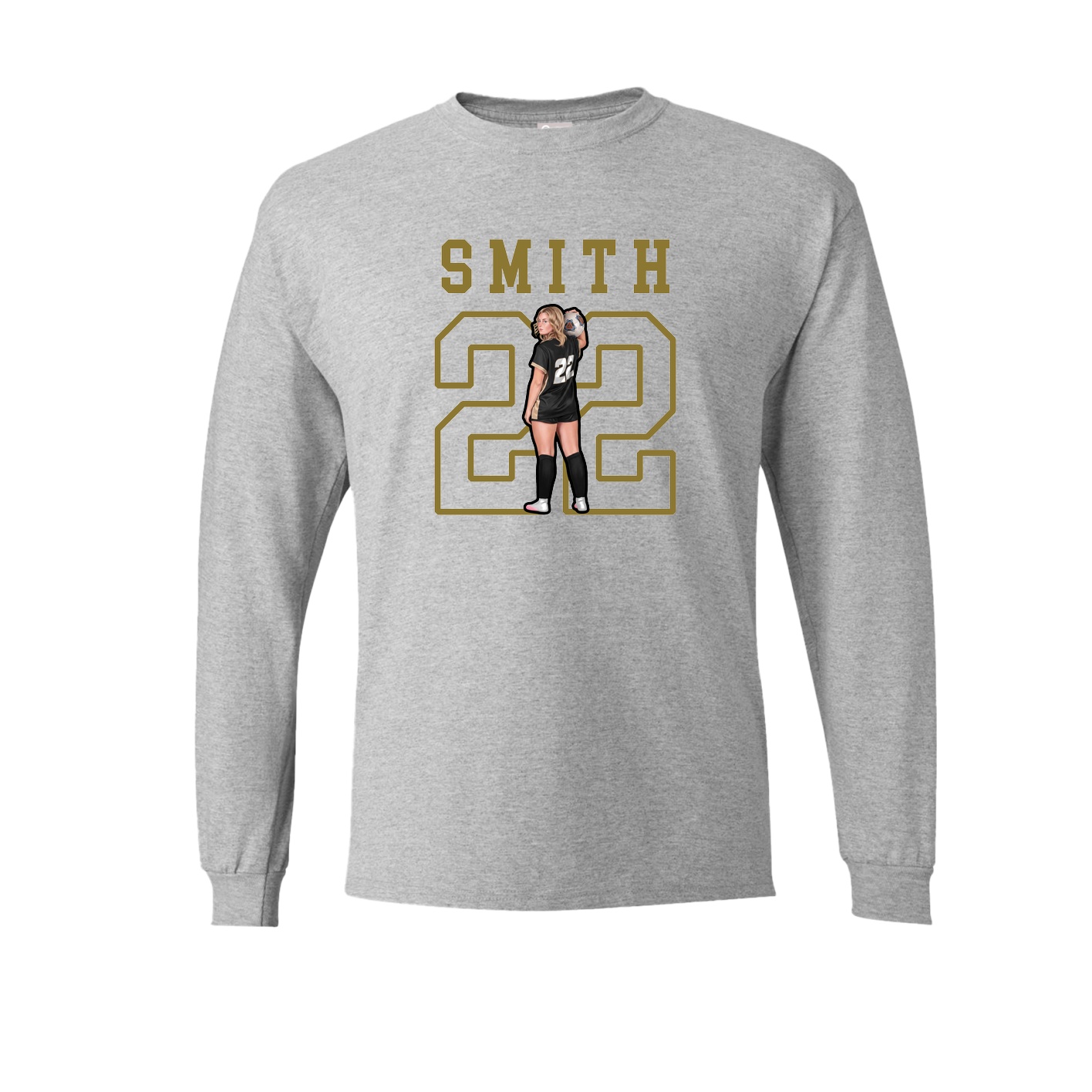 Long Sleeve Tee — Shirsey in Grey