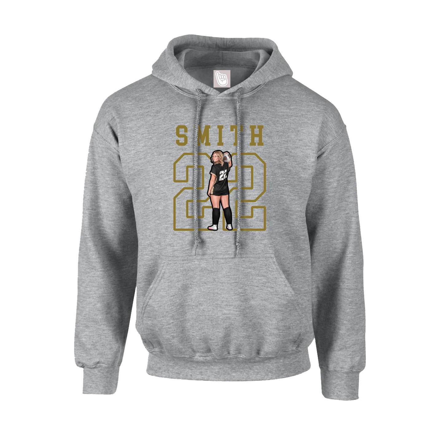 Youth Hoodie — Shirsey in Grey