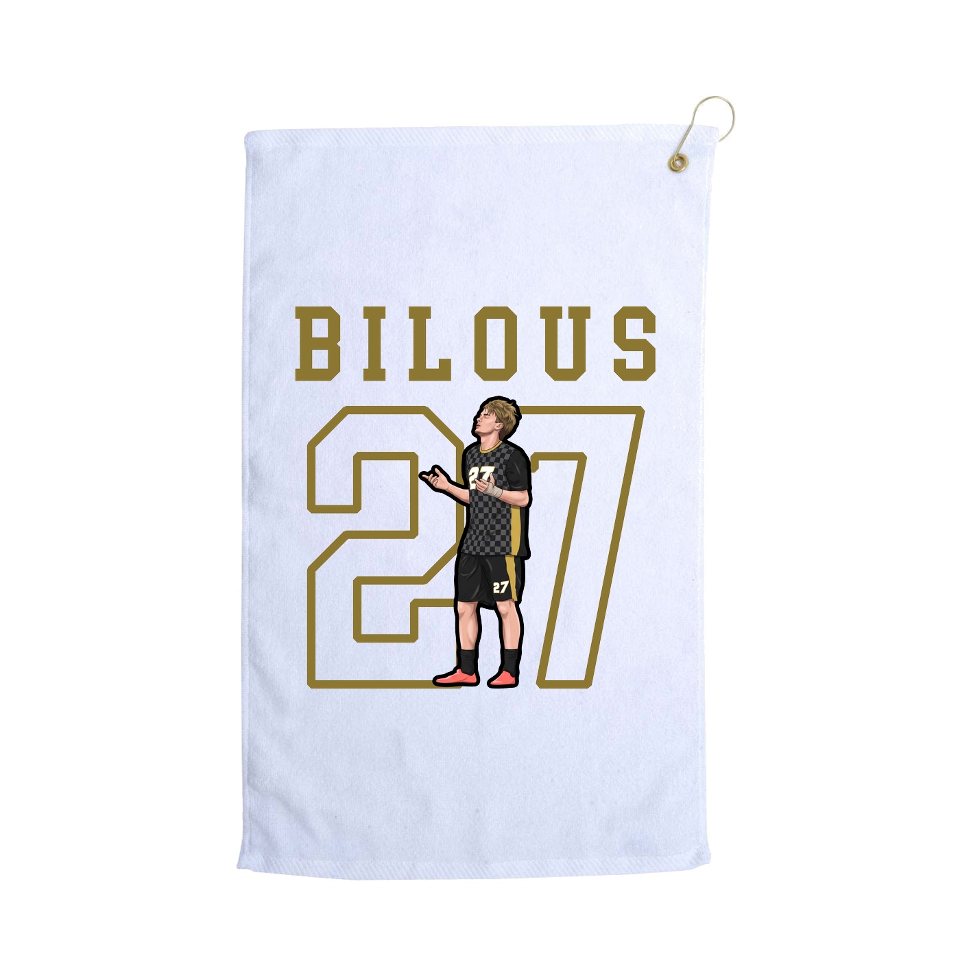Golf Towel — Shirsey in White
