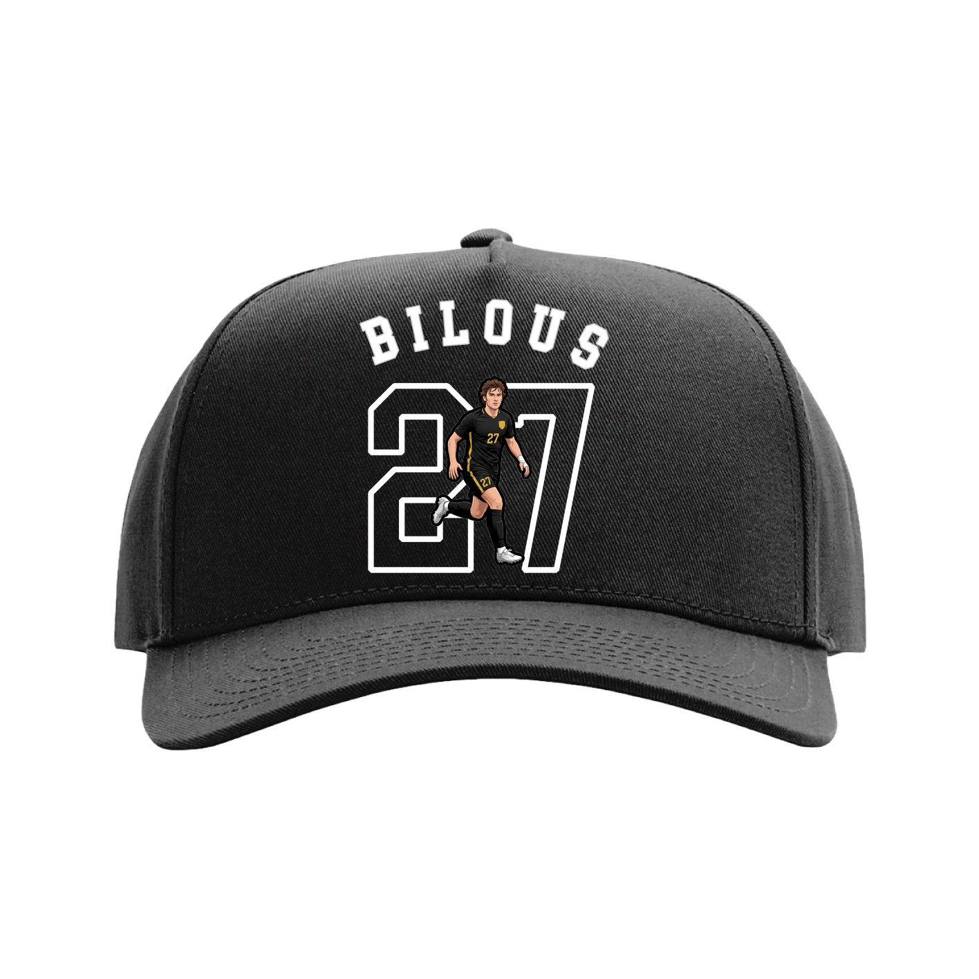 Full Fabric Five-Panel Champ Cap