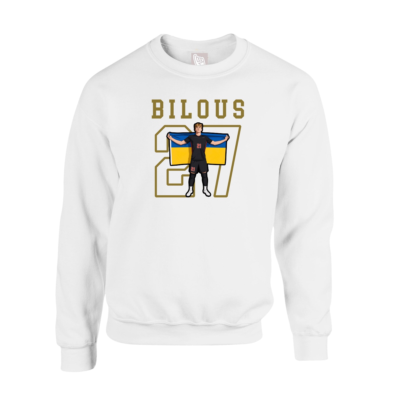 Fleece Crew — Shirsey in White