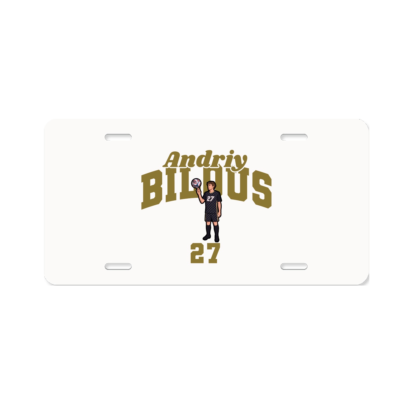 License Plate — Signature Arch in Classic