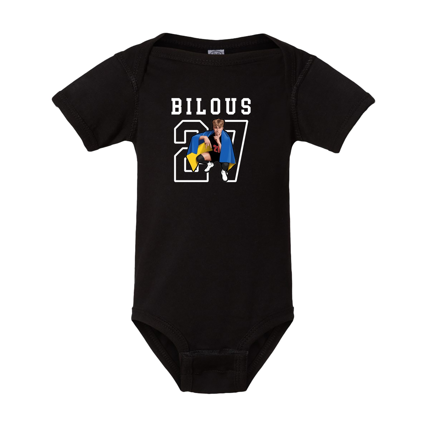 Baby Onesie — Shirsey in Black