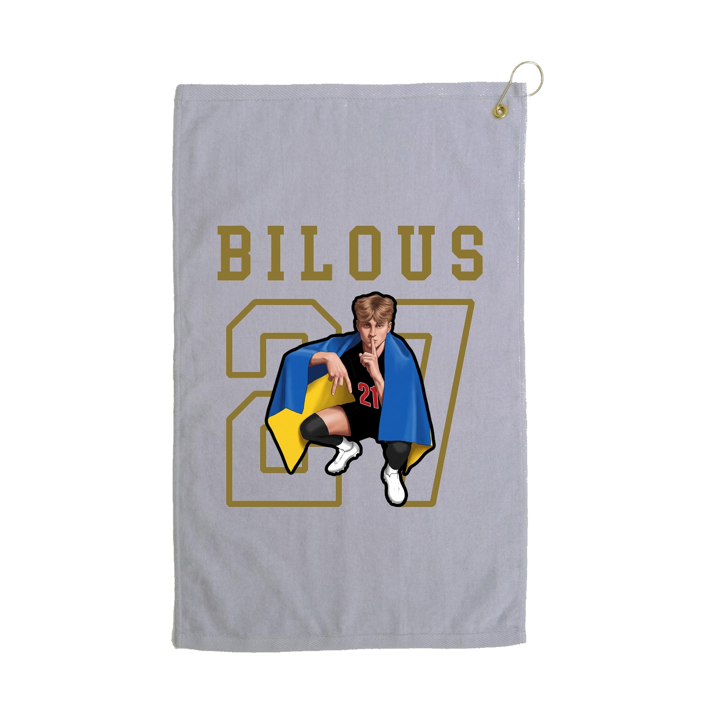 Golf Towel — Shirsey in Grey