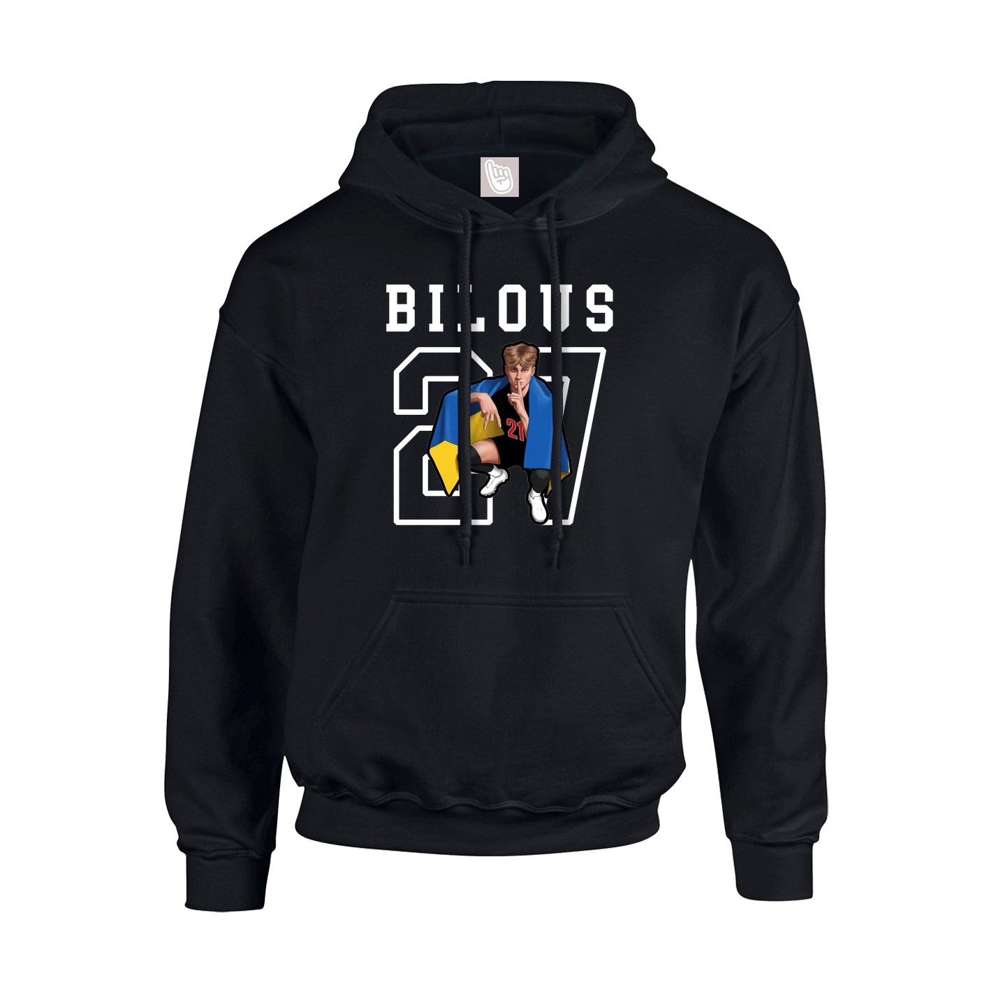 Youth Hoodie — Shirsey in Black