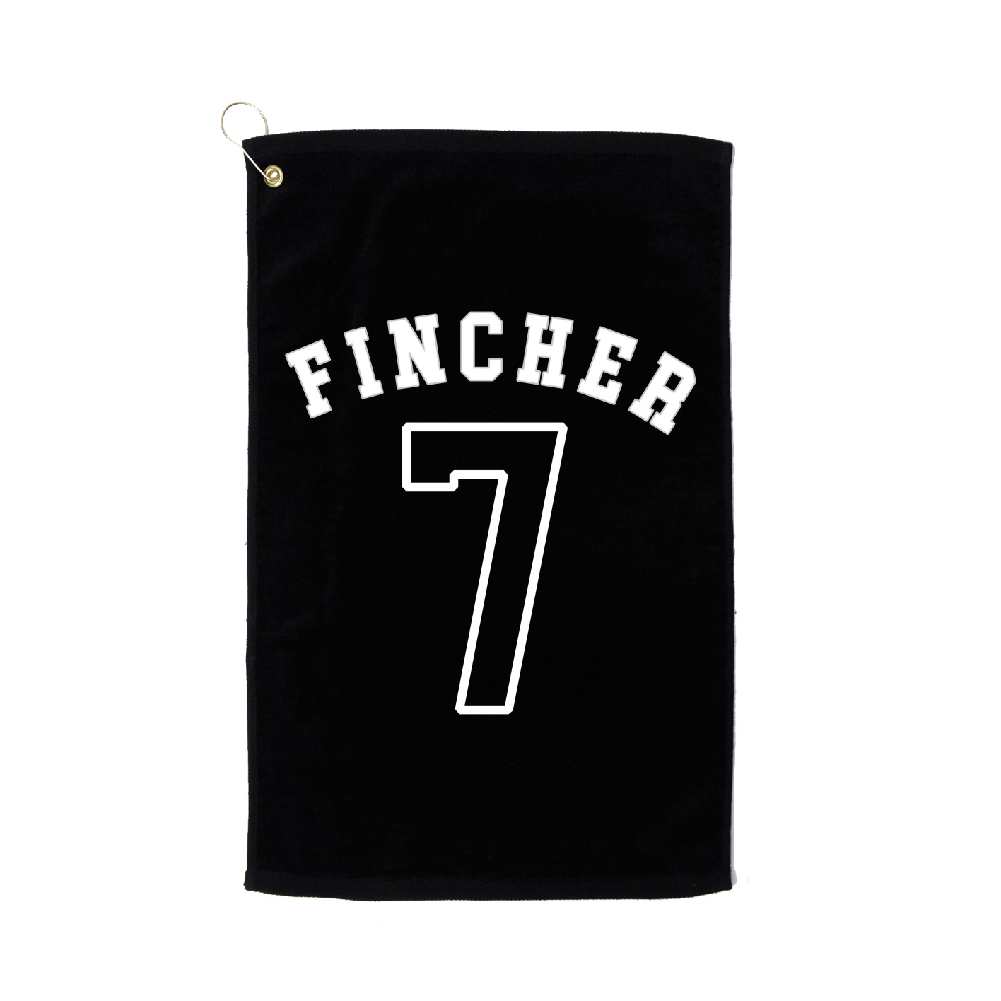 Golf Towel — Shirsey Arch in Black