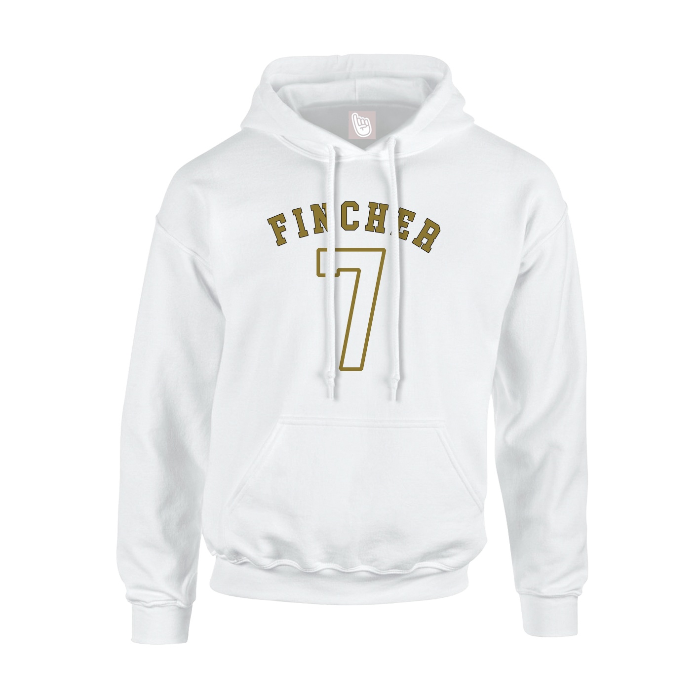 Hoodie — Shirsey Arch in White